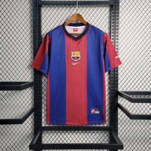 1998-1999 Retro Barcelona Home Football Shirt 1:1 Thai Quality