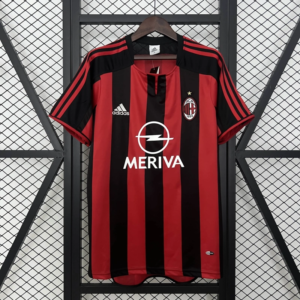 2003-2004 Retro AC Milan Home Football Shirt 1:1 Thai Quality