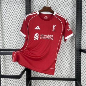 2025-2026 Liverpool FC Home Football Shirt 1:1 Thai Quality