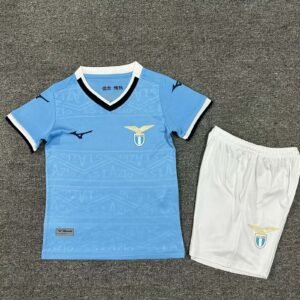 2024-2025 Kids Lazio Home Football Shirt 1:1 Thai Quality