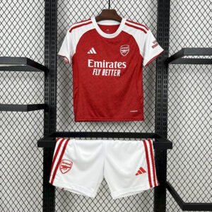2025-2026 KIDS Arsenal FC Home Football Shirt 1:1 Thai Quality