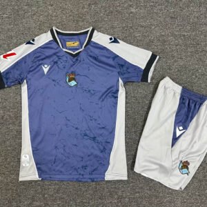 2025-2026 KIDS Real Sociedad Away Football Shirt 1:1 Thai Quality