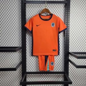 2024 KIDS Netherlands Home Football Jersey 1:1 Quality Thai Quality